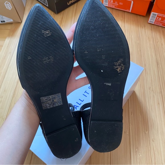 Black point toe flats - Picture 3 of 3